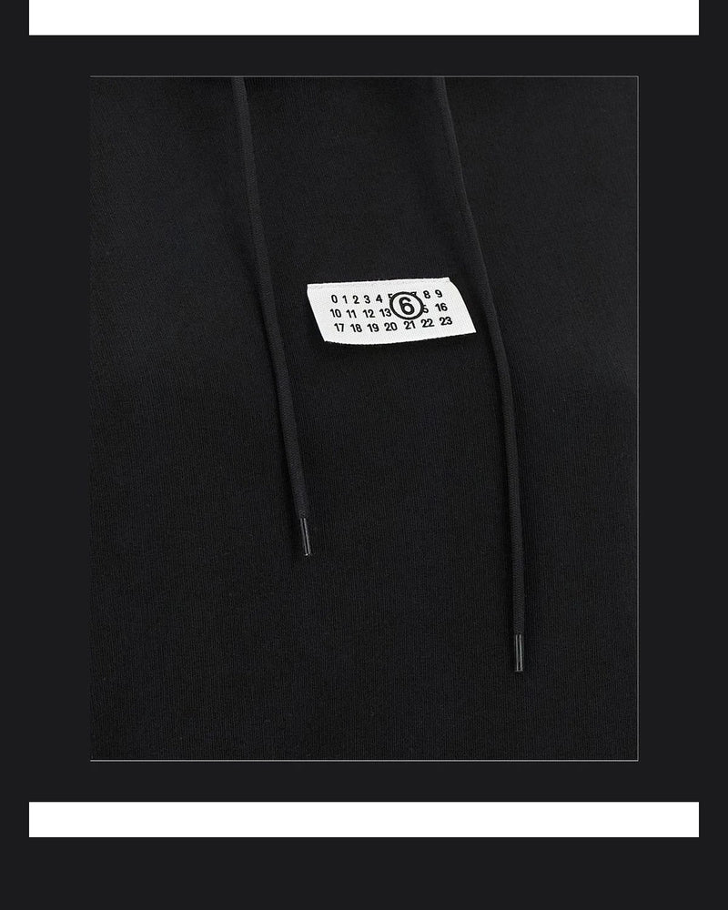 MM6 Maison Margiela Hoodie in black, Cotton — view 4