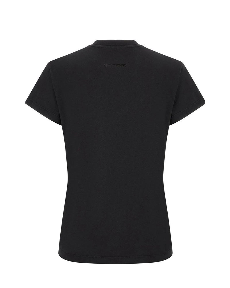 MM6 Maison Margiela T-Shirt in black, Cotton — view 2