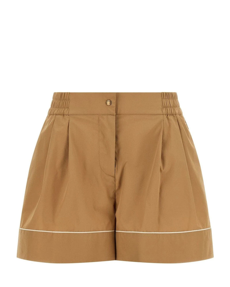 Moncler Bermuda in beige, Nylon