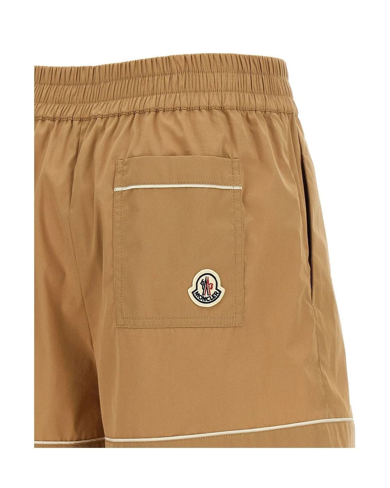 Moncler Bermuda in beige, Nylon — view 4