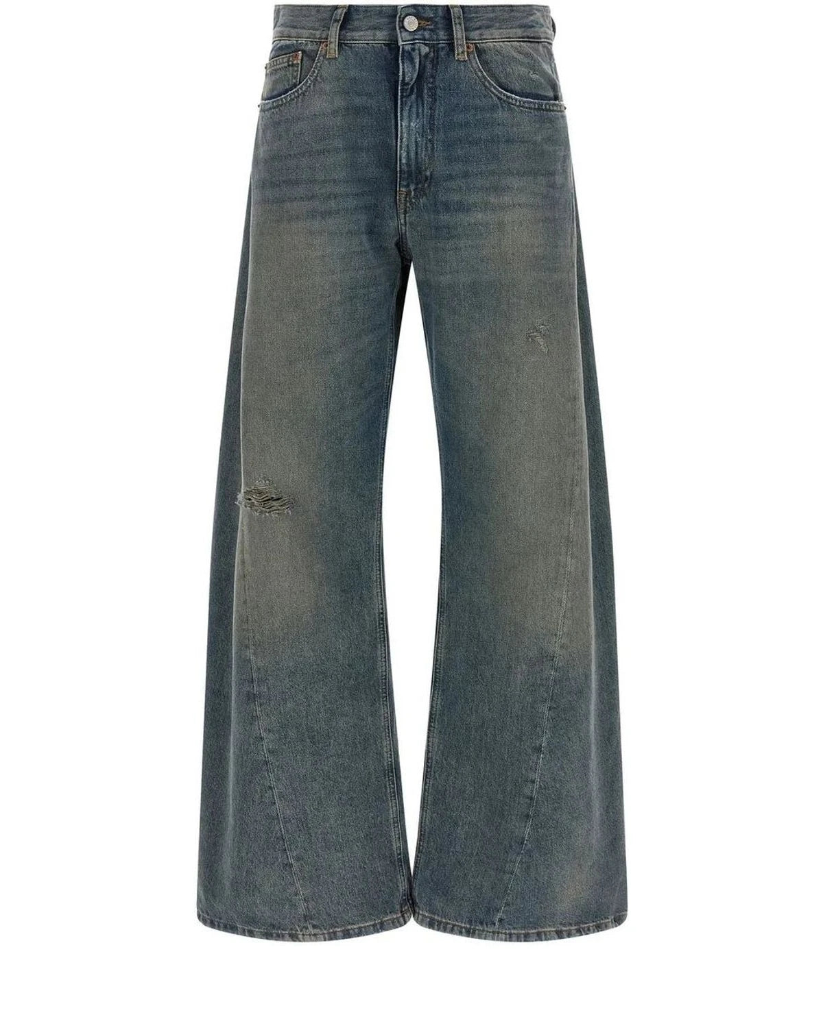 MM6 Maison Margiela Jean in blue, Cotton