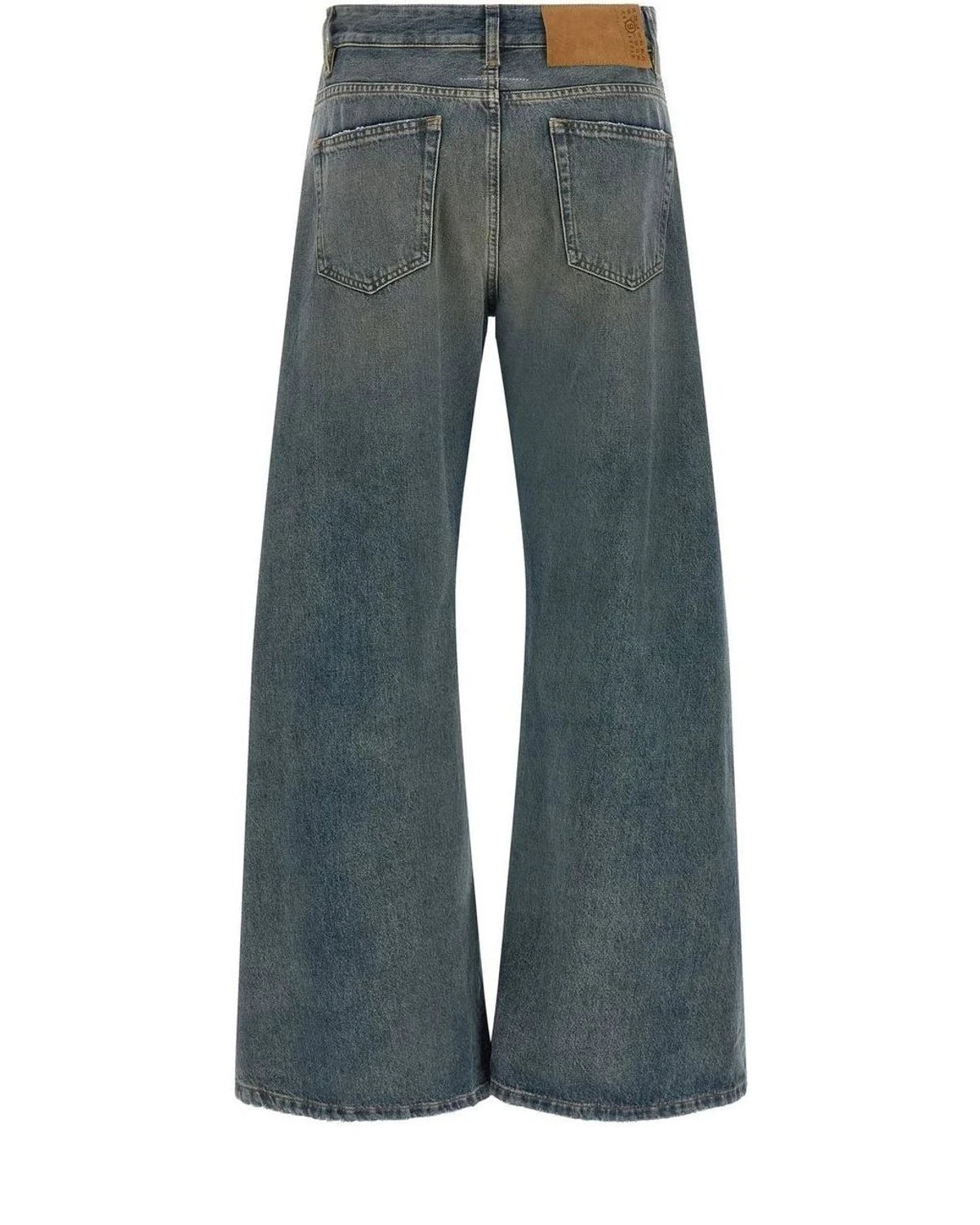 MM6 Maison Margiela Jean in blue, Cotton — view 2