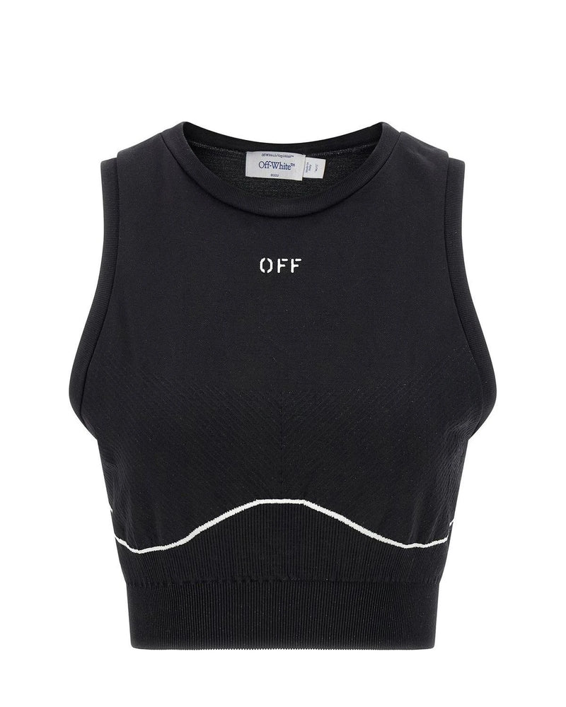 Off-White Sports Bra in black, Polyamide