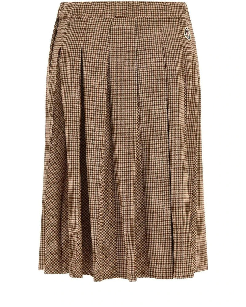 Moncler Skirt in beige, Viscose — view 2