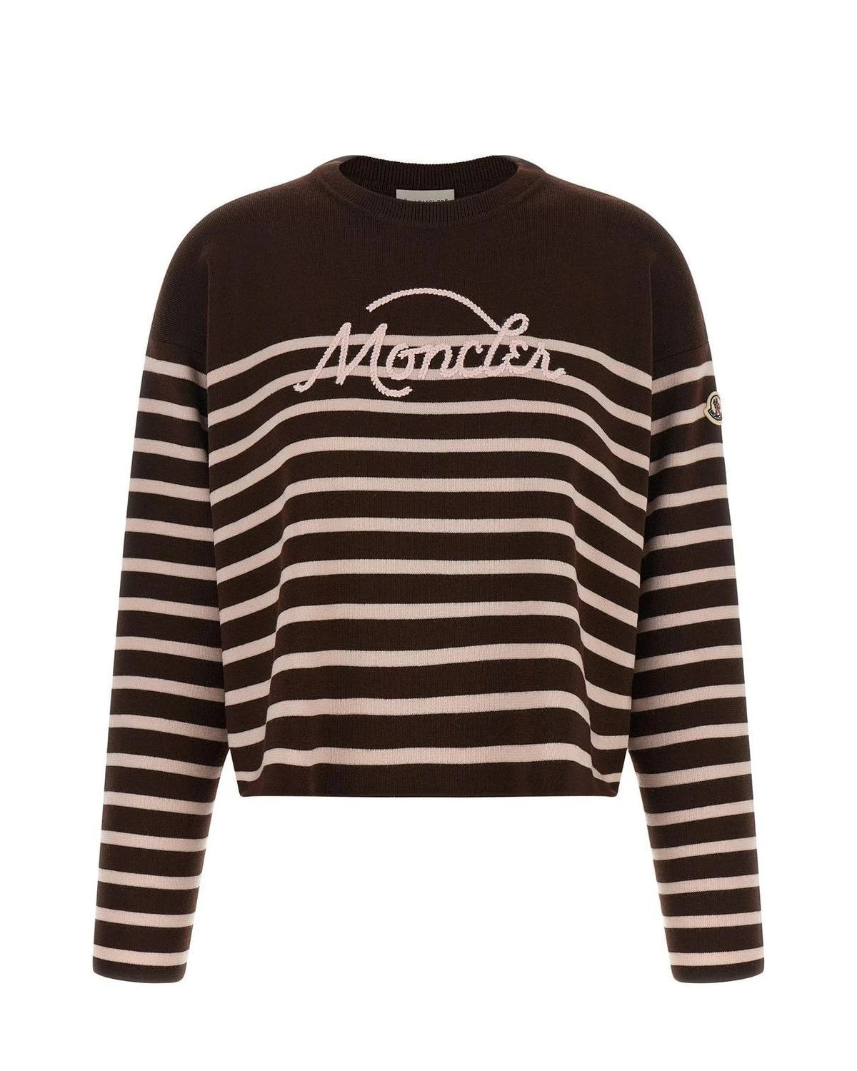 Moncler Sweater in white, Virgin Wool