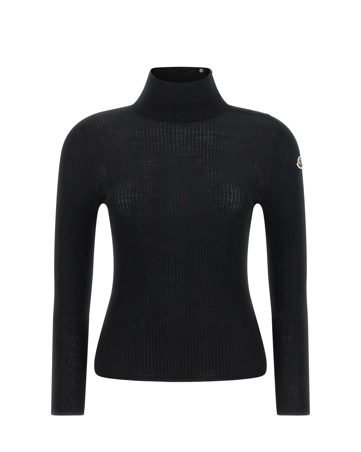 Moncler Sweater in black, Virgin Wool