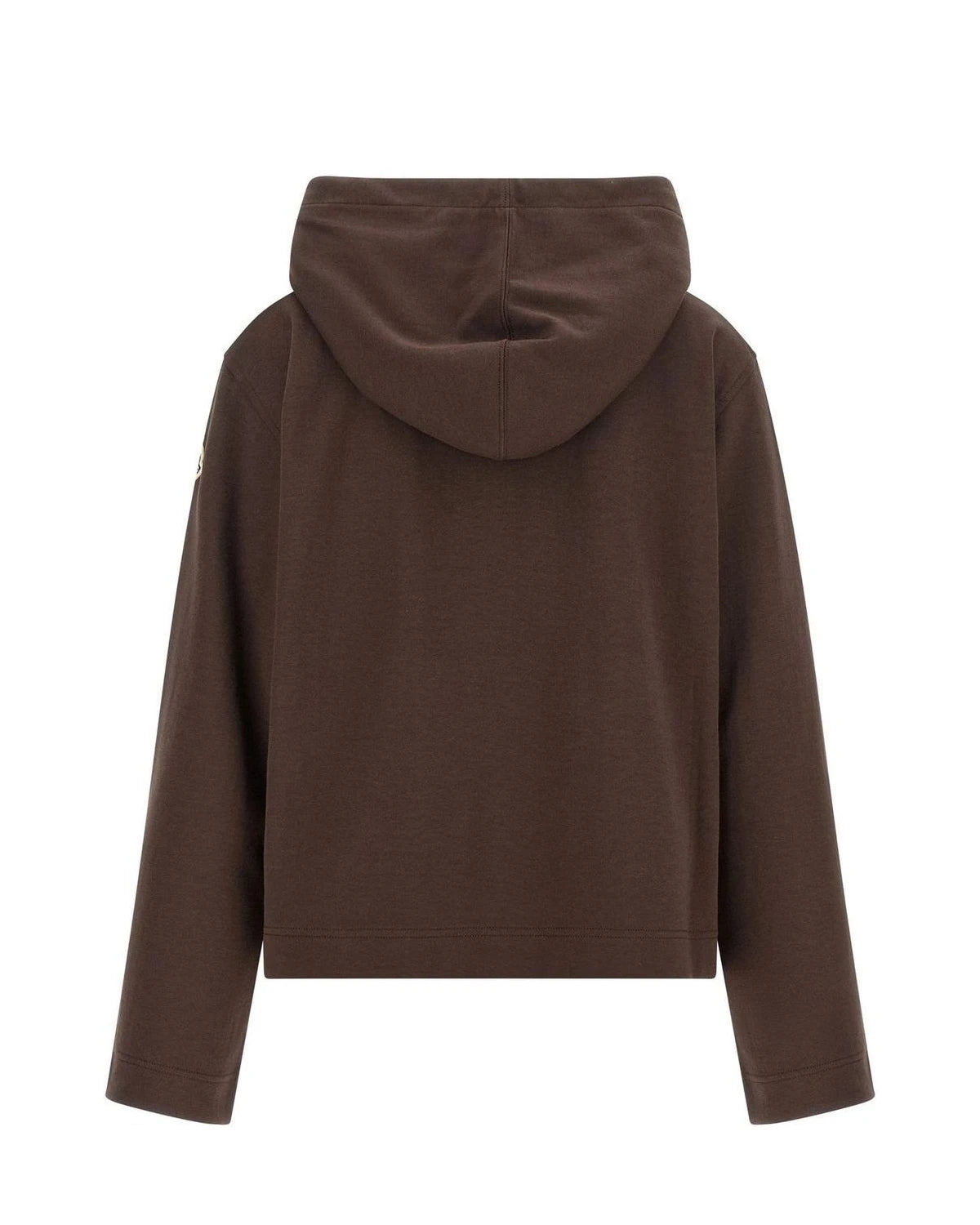 Moncler Hoodie in brown, Cotton — view 2