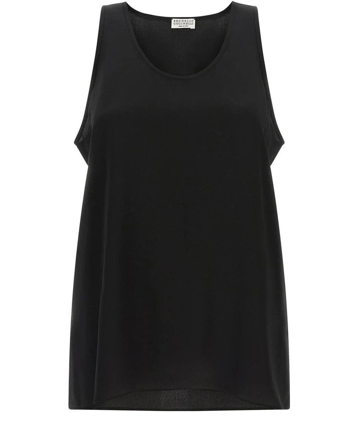 Brunello Cucinelli Blouse in black, Silk