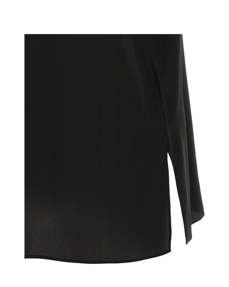 Brunello Cucinelli Blouse in black, Silk — view 4