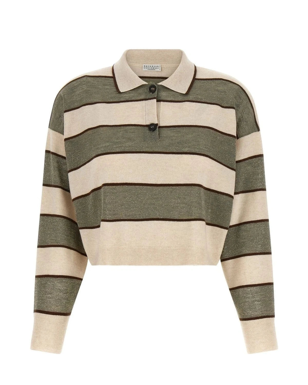 Brunello Cucinelli Polo in multicolor, Virgin Wool