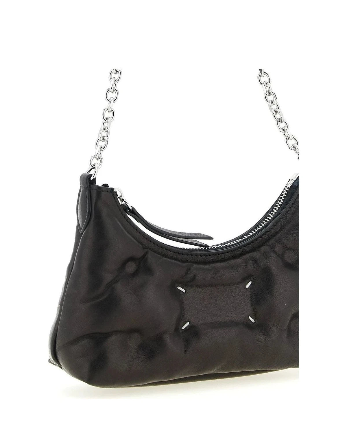 Maison Margiela Cross Body Bag in black, Lamb Leather — view 3