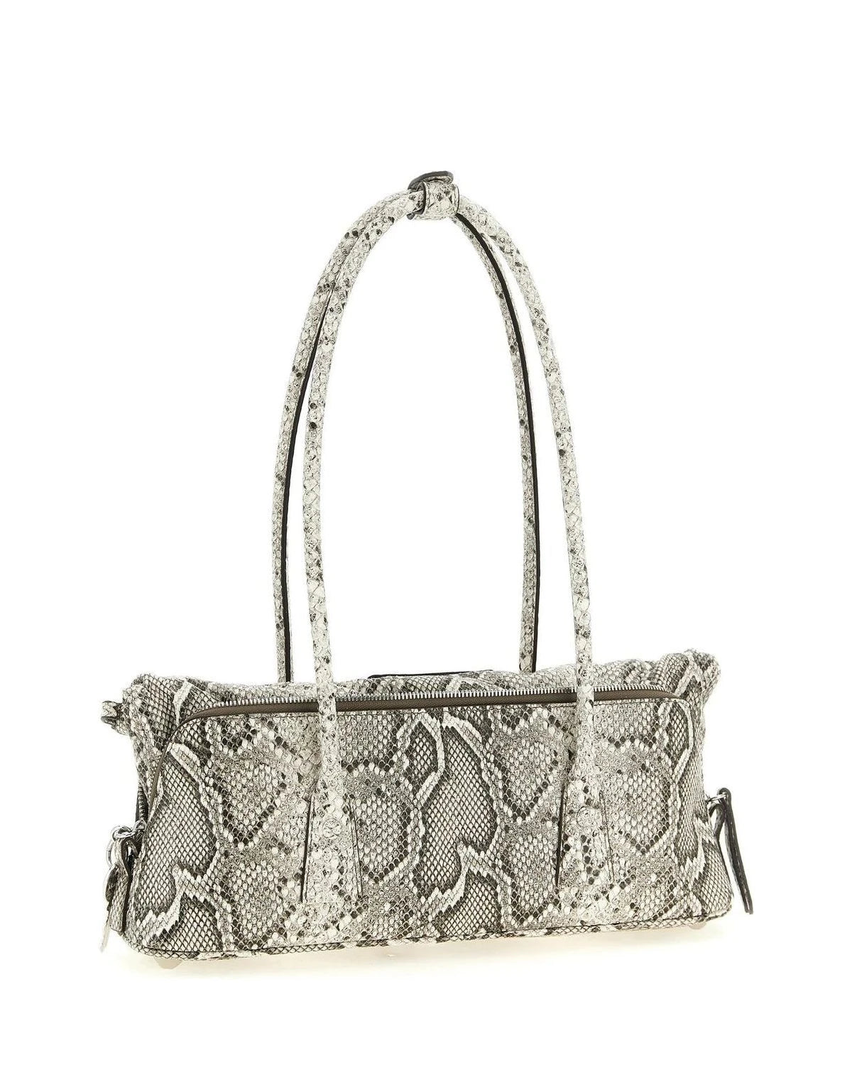 Maison Margiela Shoulder Bag in white, Goat Leather — view 2