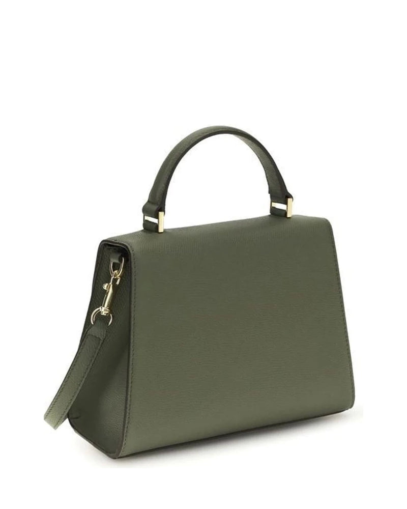 Valentino Garavani Satchel Bag in green, Calf Leather — view 3