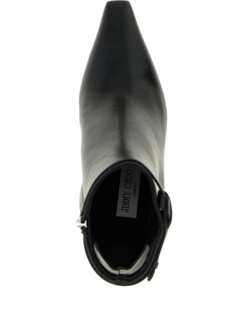 Jimmy Choo Ankle Boots in black, Kidskin — view 4