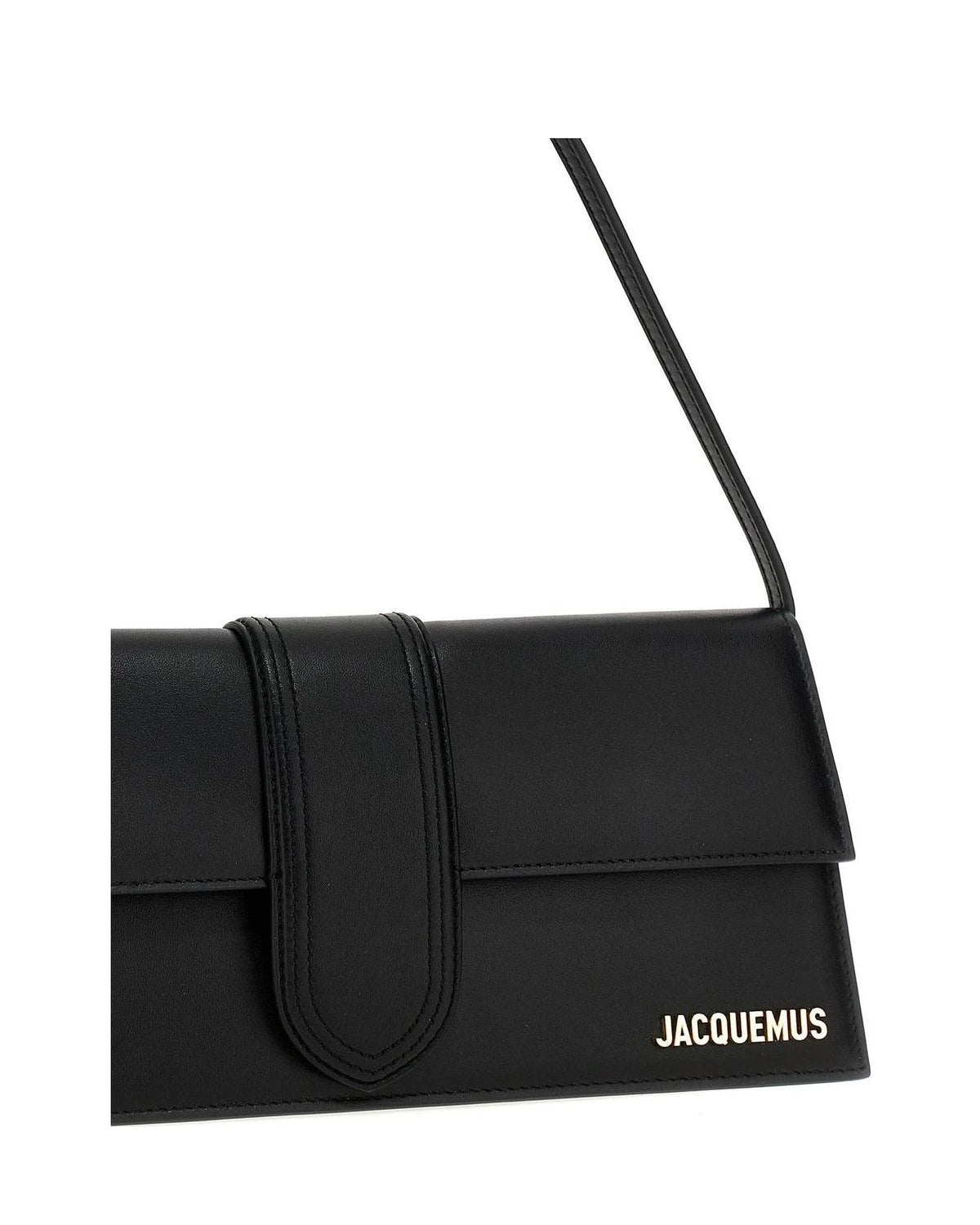 Jacquemus Shoulder Bag in black, Cow Leather — view 3