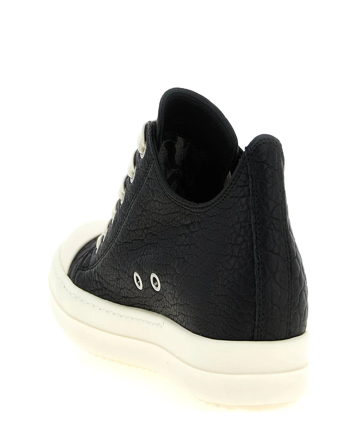 Rick Owens Sneakers in black, Lamb Leather — view 3
