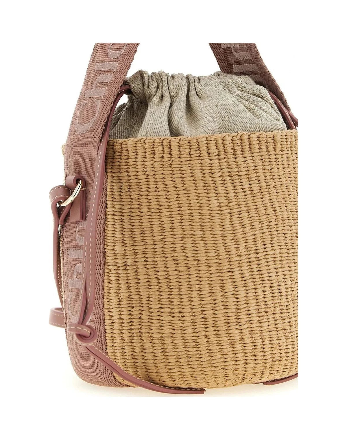 Chloé Bucket Bag in beige — view 3