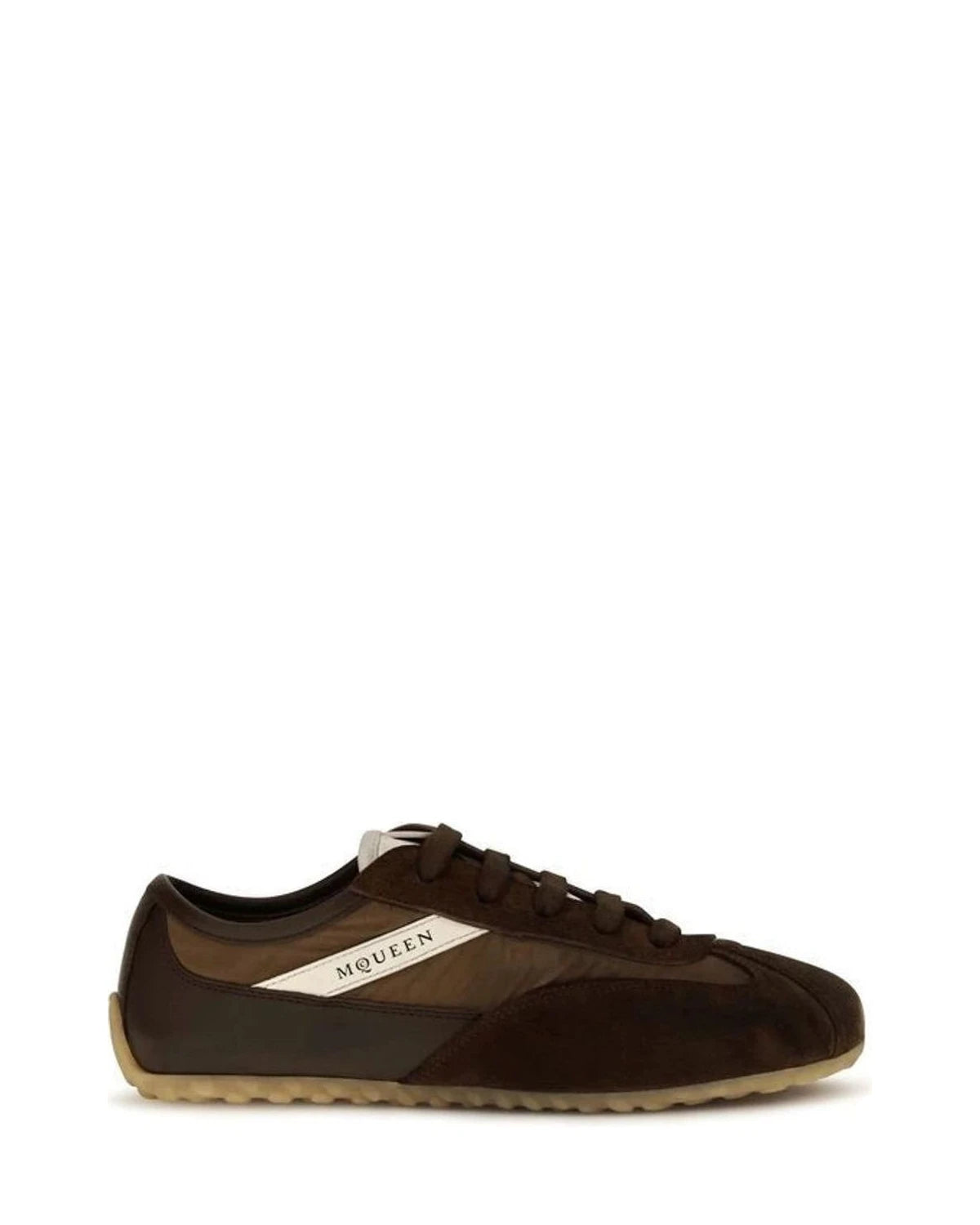Alexander McQueen Sneakers in brown, Suede