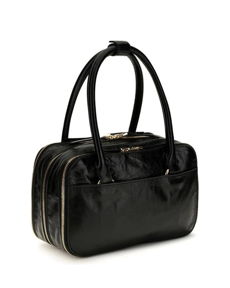 Marni Satchel Bag in black, Calf Leather — view 3