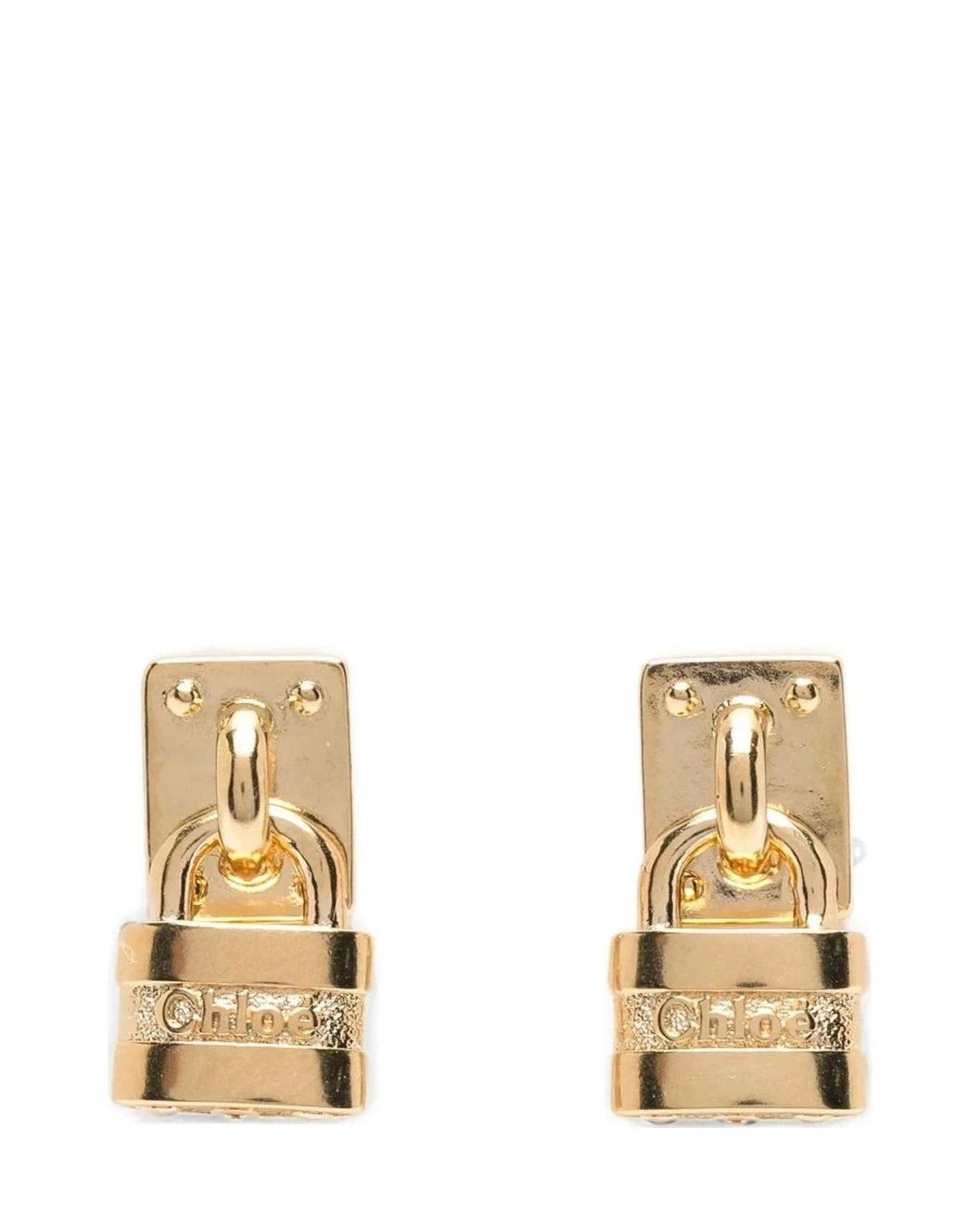 Chloé Earring in gold, Brass