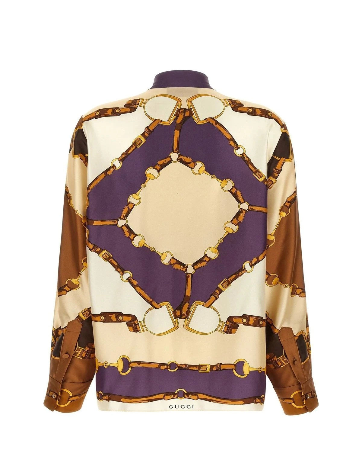 Gucci Blouse in multicolor, Silk — view 2
