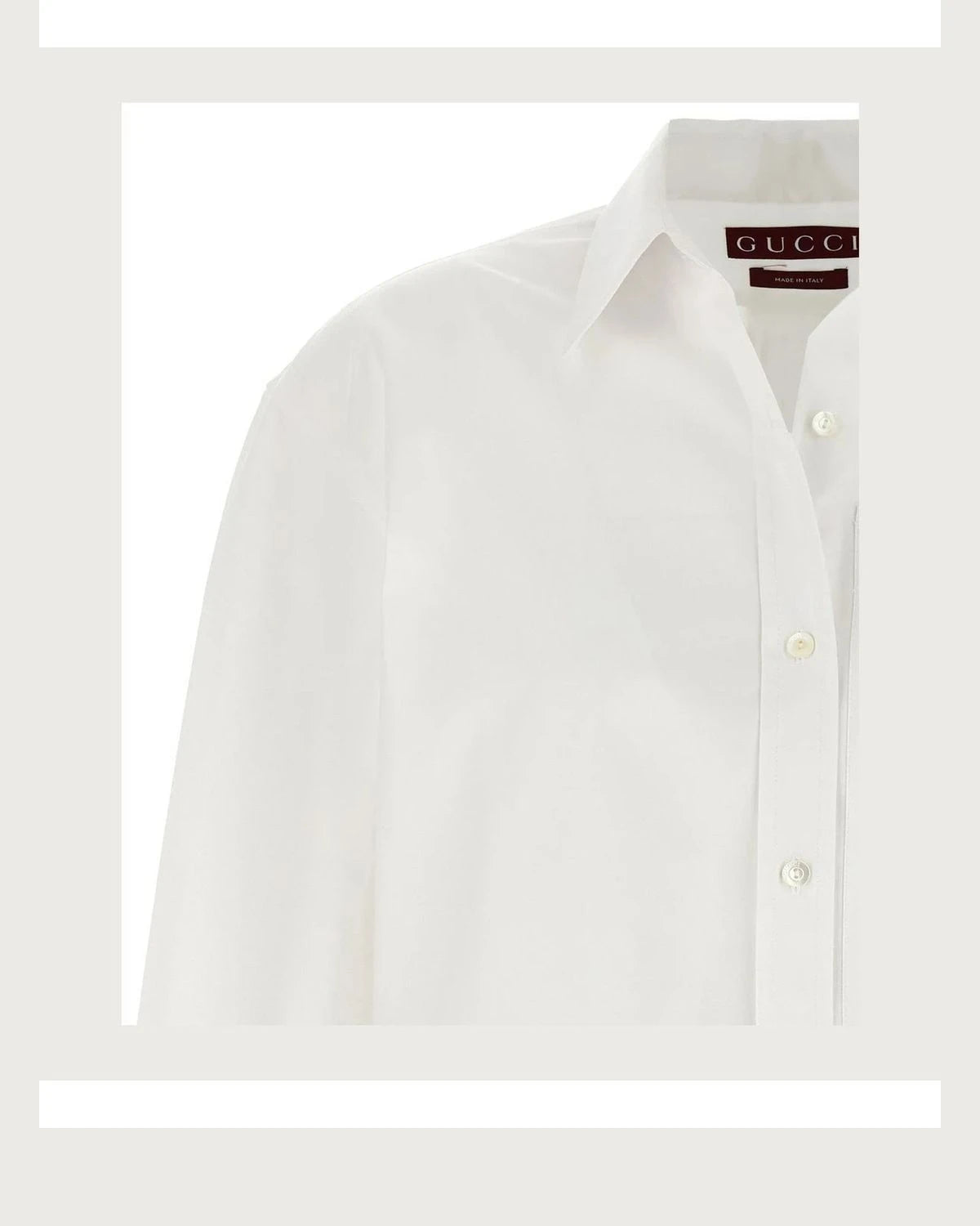 Gucci Dress Shirt in white, Cotton — view 3