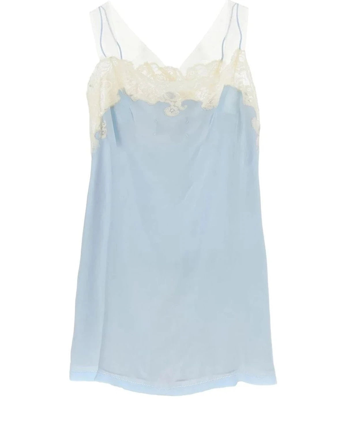 Maison Margiela Dresse in blue, Cupro — view 2