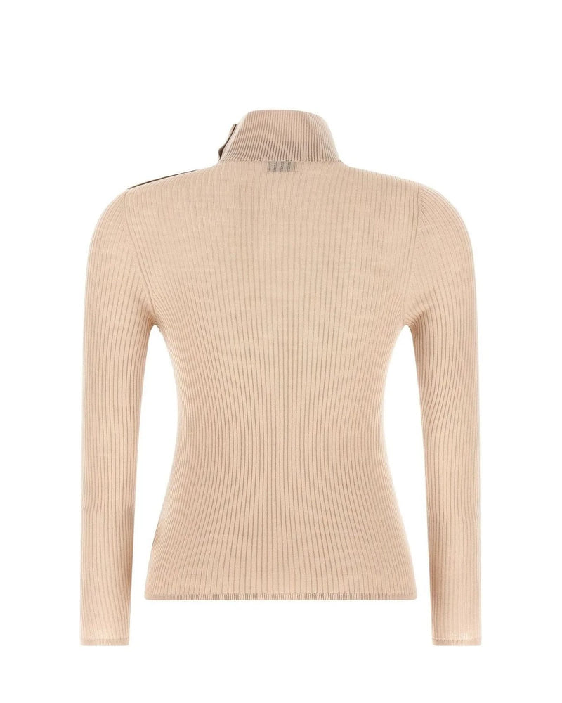 Moncler Sweater in beige, Virgin Wool — view 2