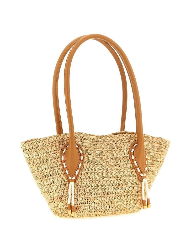 Christian Louboutin Tote Bag in beige, Raffia — view 2