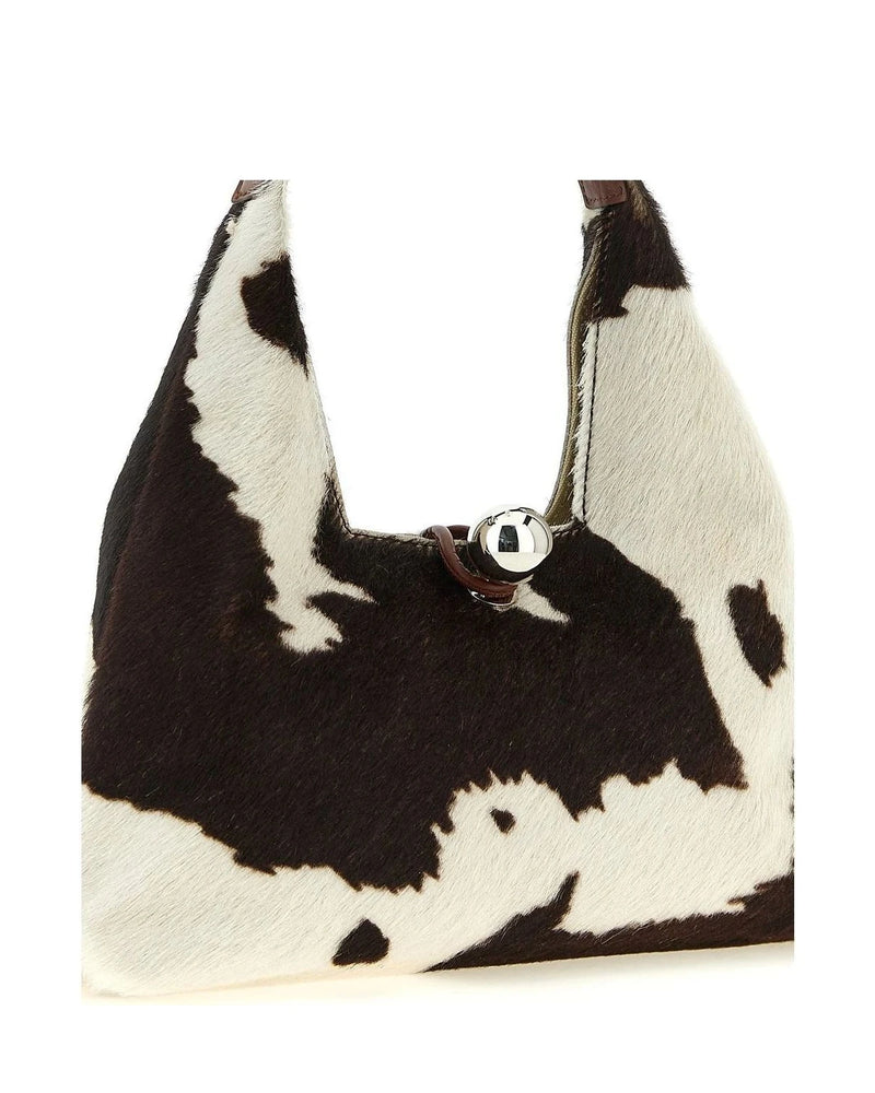 Marni Hobo Bag in brown, Calfskin Leather — view 3