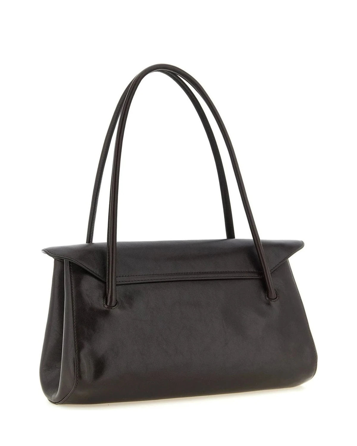Marni Shoulder Bag in brown, Calfskin Leather — view 2