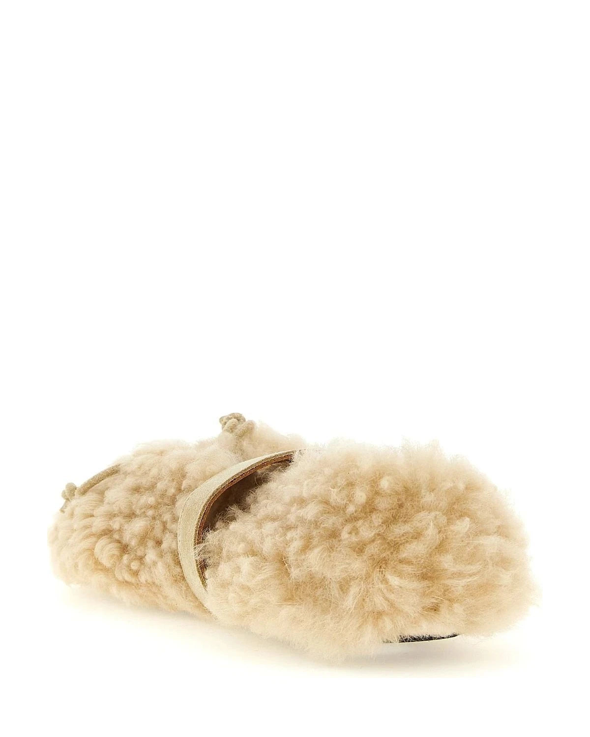 Marni Ballet Flats in beige, Sheepskin Leather — view 3