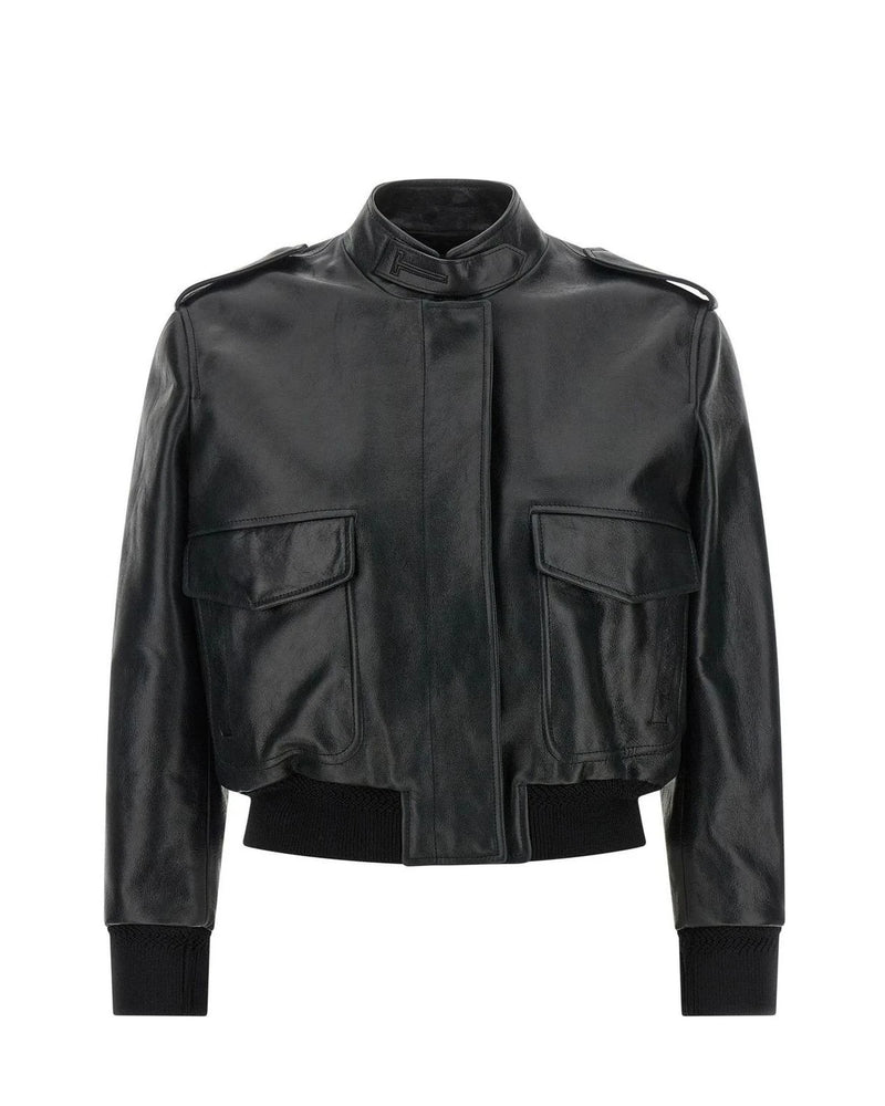Tom Ford Bomber Jacket in black, Lamb Leather