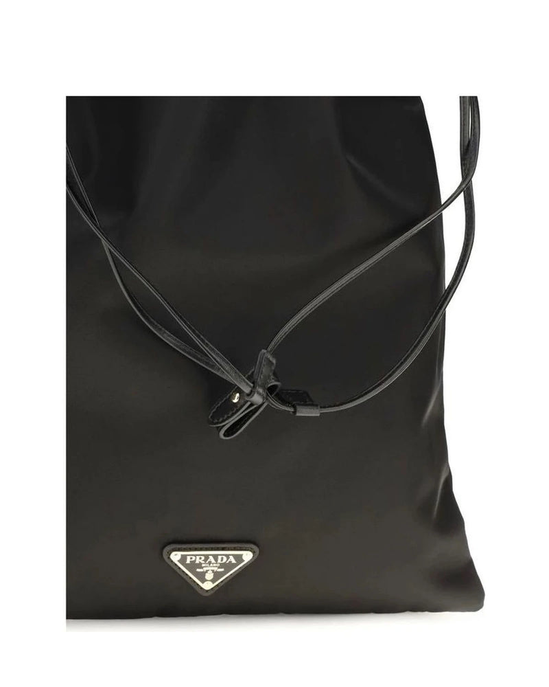 Prada Cross Body Bag in black, Polyamide — view 4