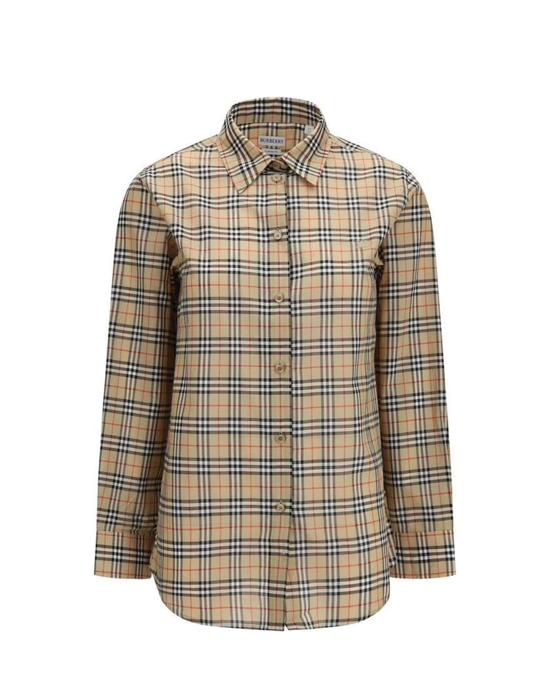 Burberry Dress Shirt in beige, Cotton