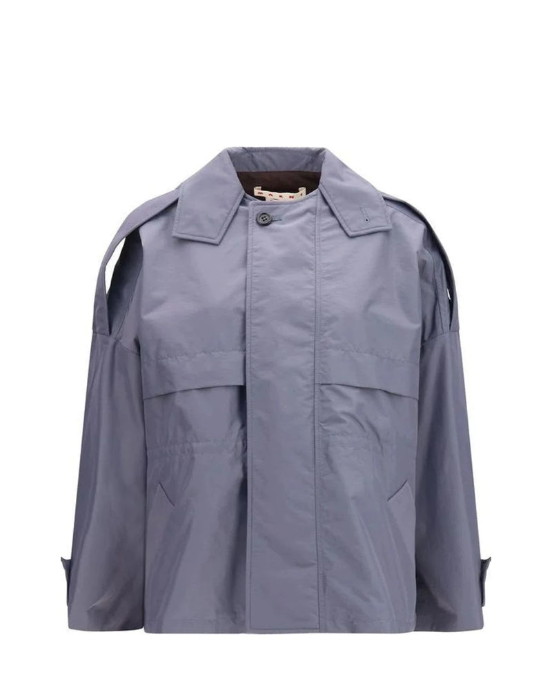 Marni Bolero Jacket in gray, Polyamide