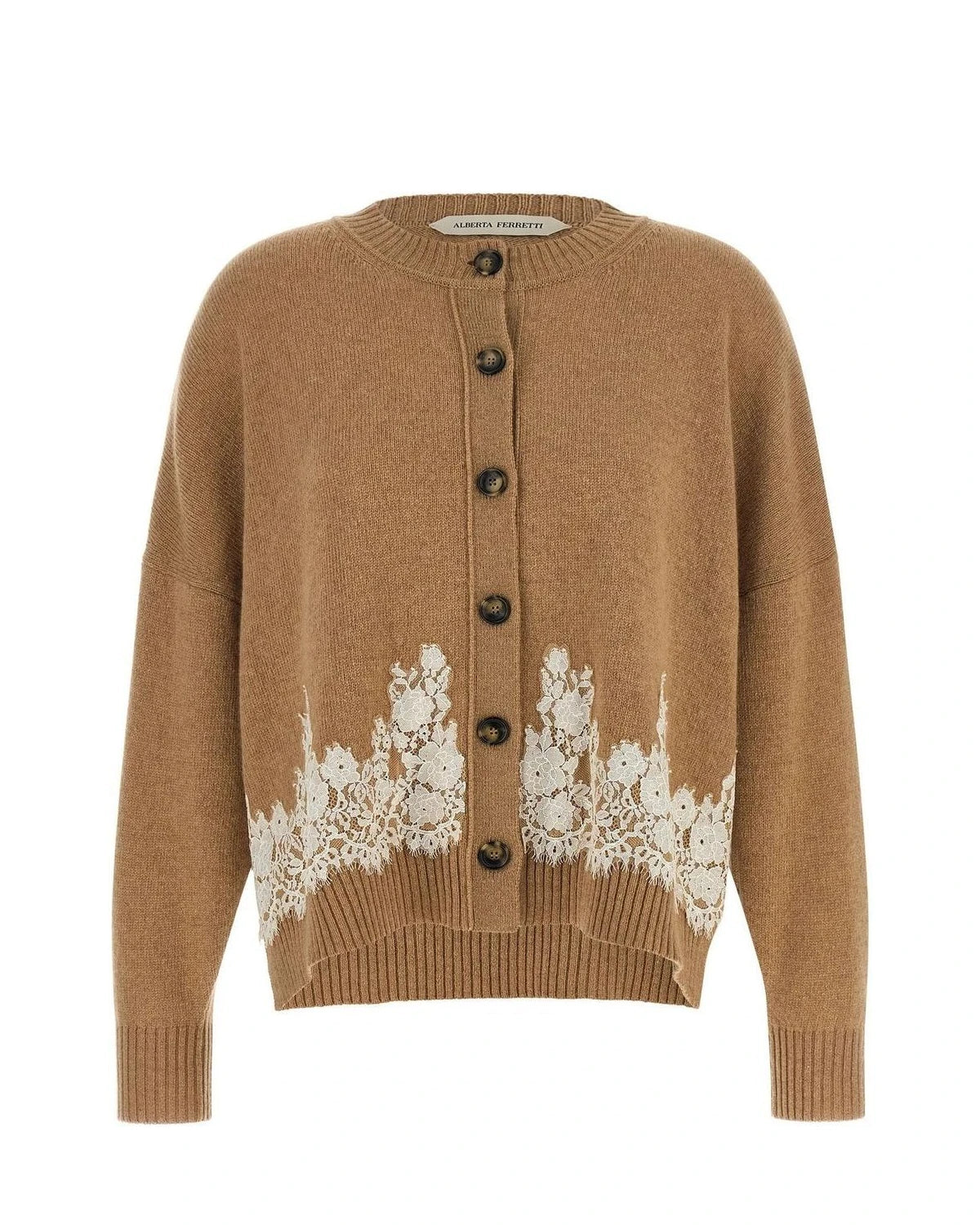 Alberta Ferretti Cardigan in brown