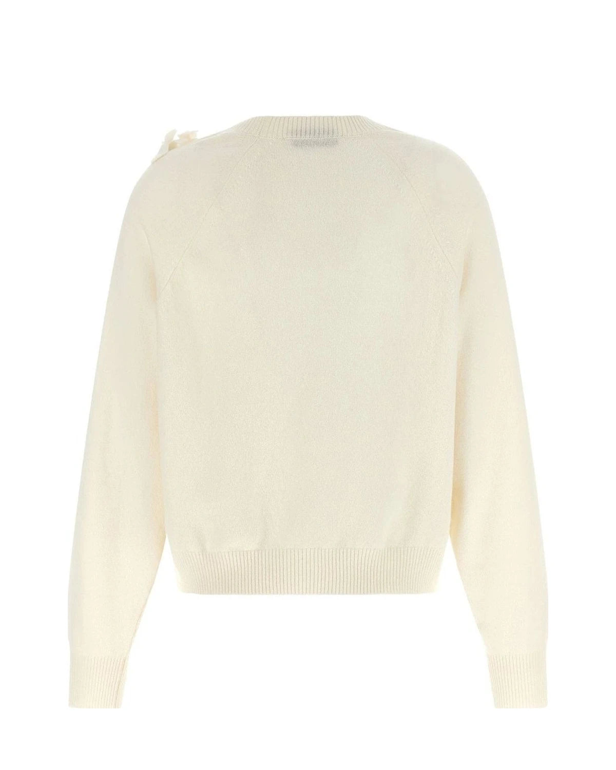 Alberta Ferretti Sweater in white, Virgin Wool — view 2