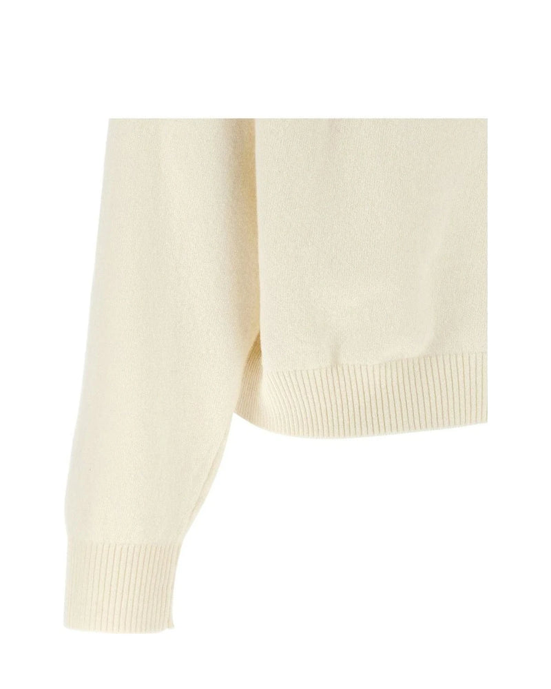 Alberta Ferretti Sweater in white, Virgin Wool — view 4