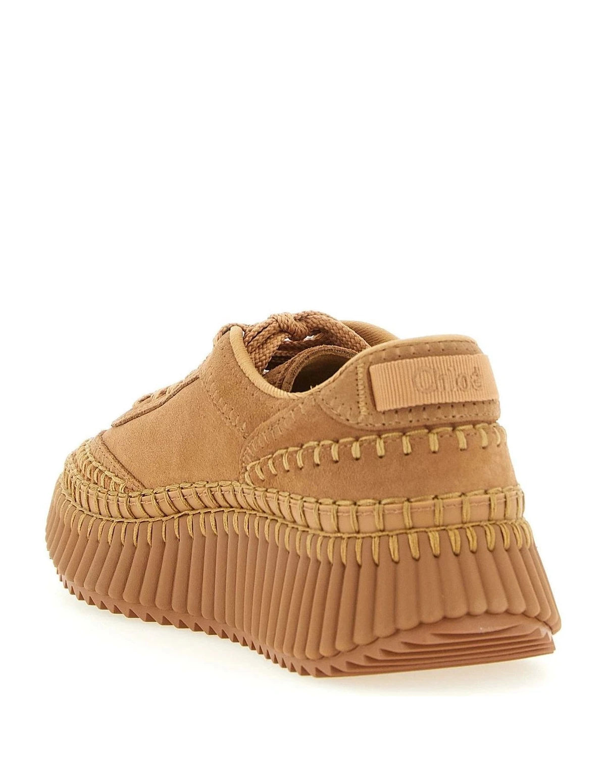 Chloé Sneakers in beige, Polyester — view 3