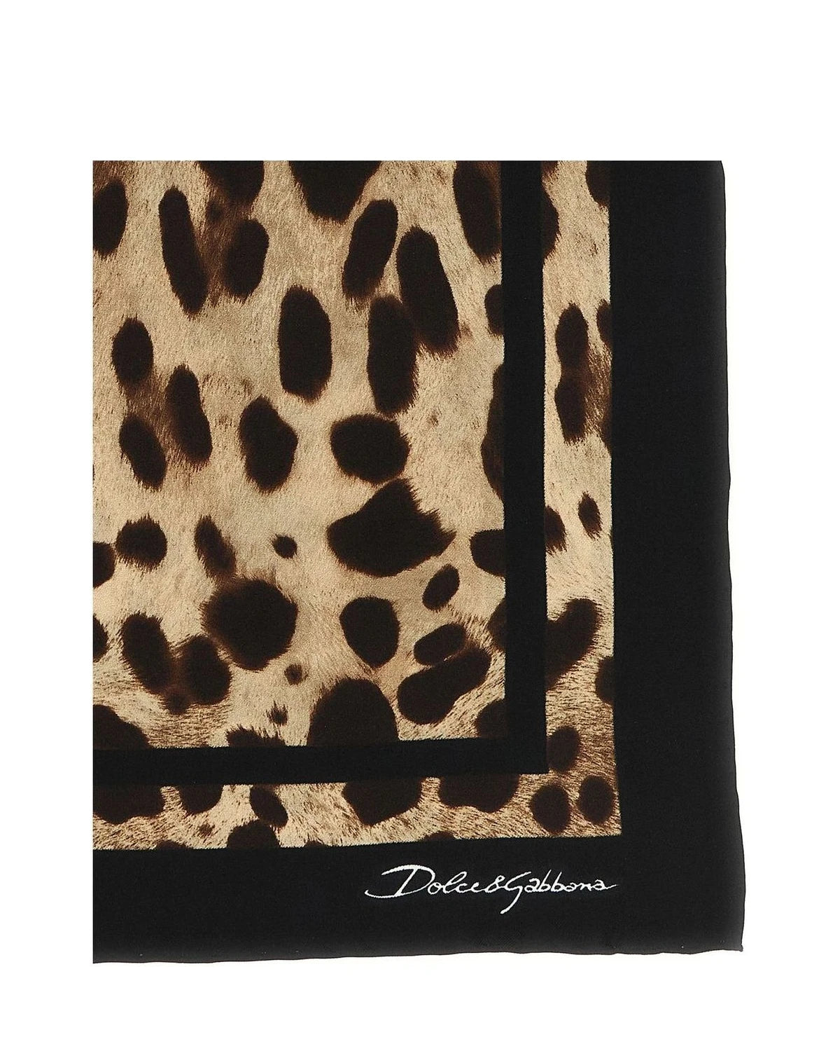 Dolce & Gabbana Scarves & Shawl in brown, Silk — view 2