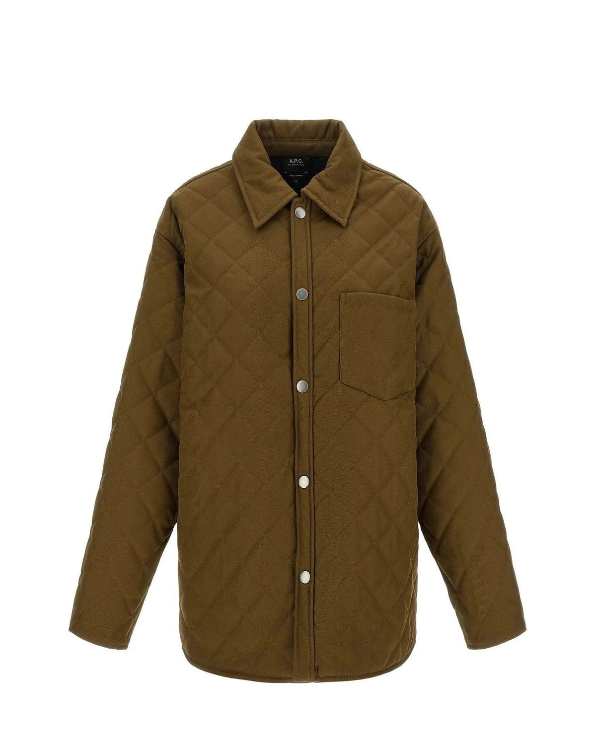 A.P.C. Windbreaker in brown, Polyester