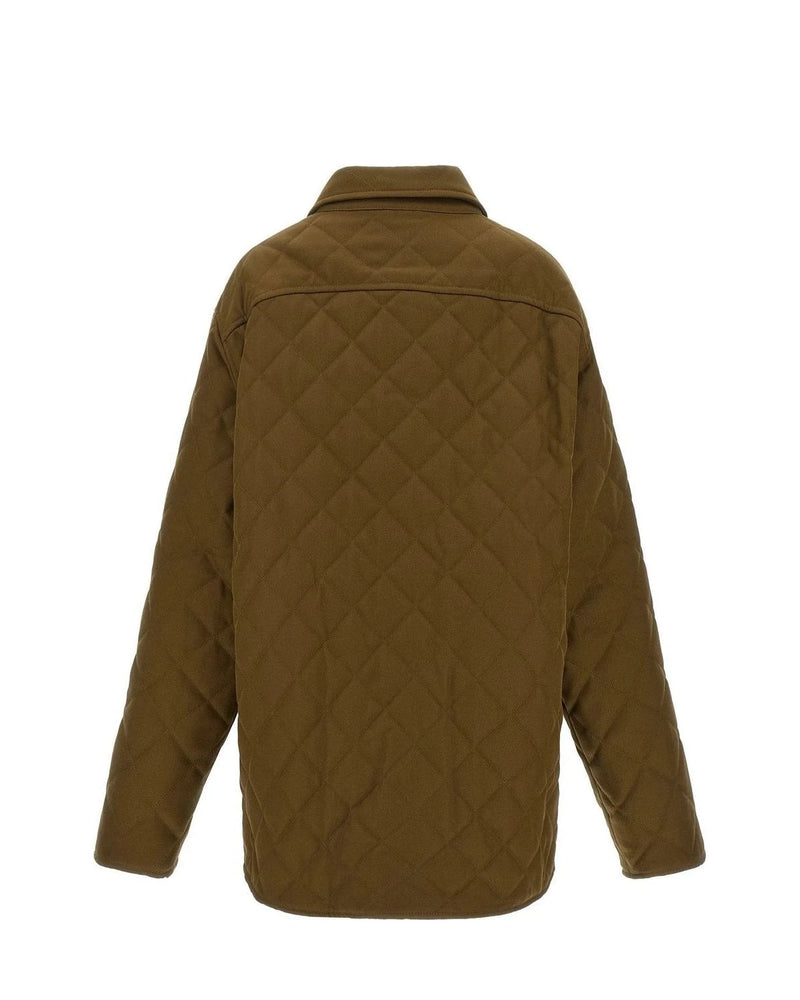 A.P.C. Windbreaker in brown, Polyester — view 2