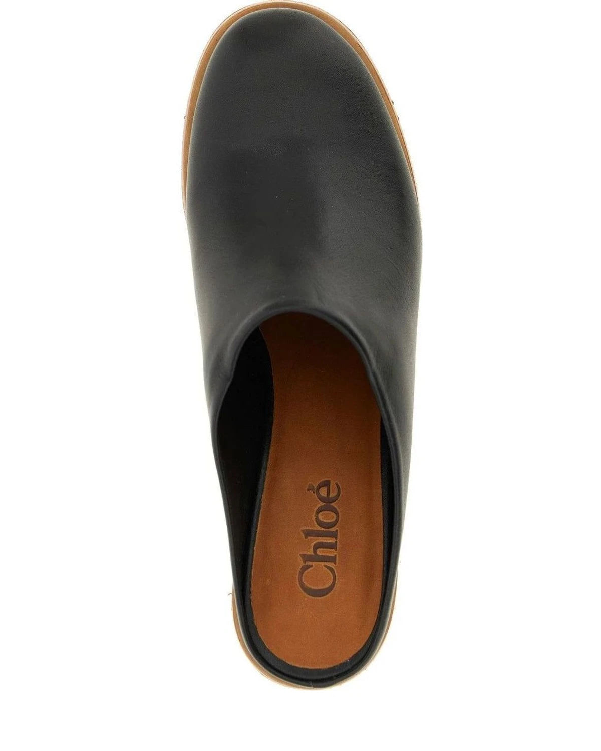 Chloé Wedges in black, Calfskin Leather — view 4