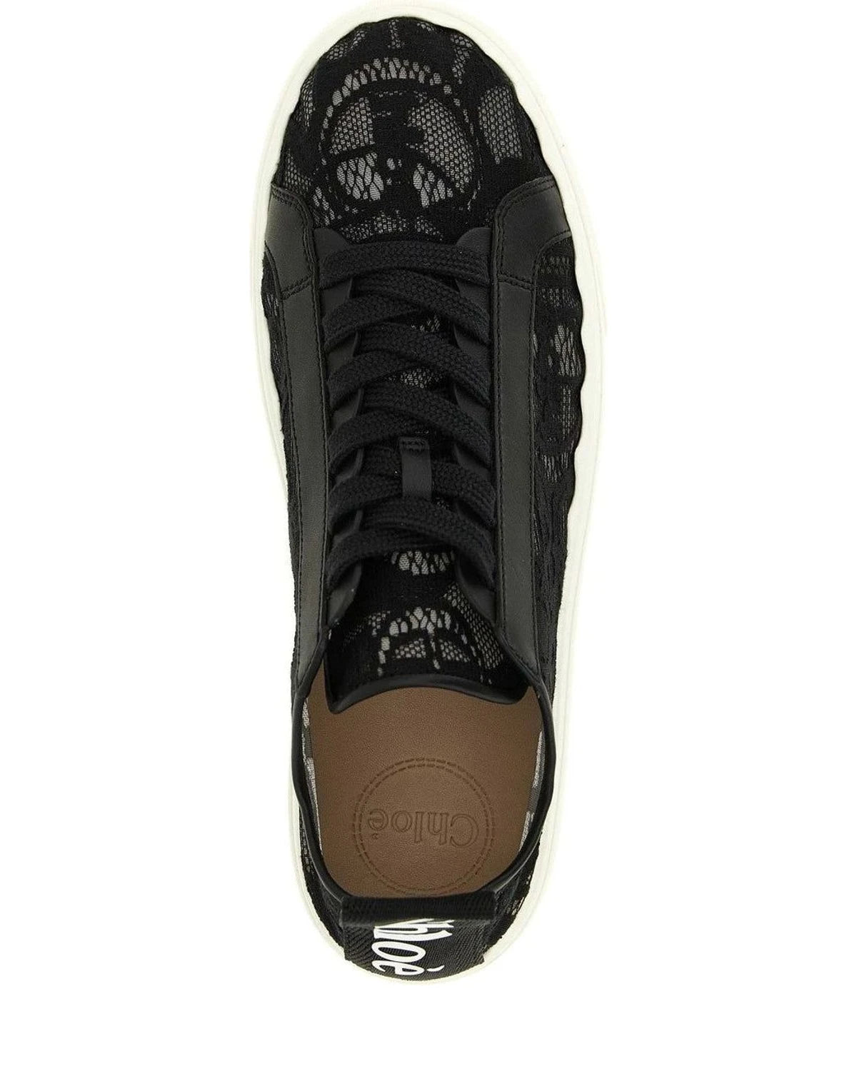 Chloé Sneakers in black, Polyamide — view 4