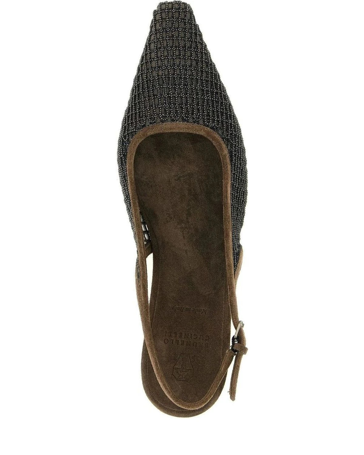 Brunello Cucinelli Ballet Flats in brown, Calfskin Leather — view 4