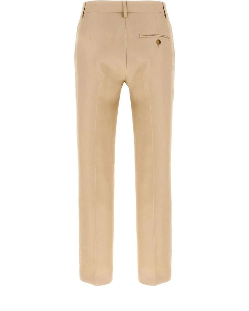 Alberto Biani Chino in beige, Viscose — view 2