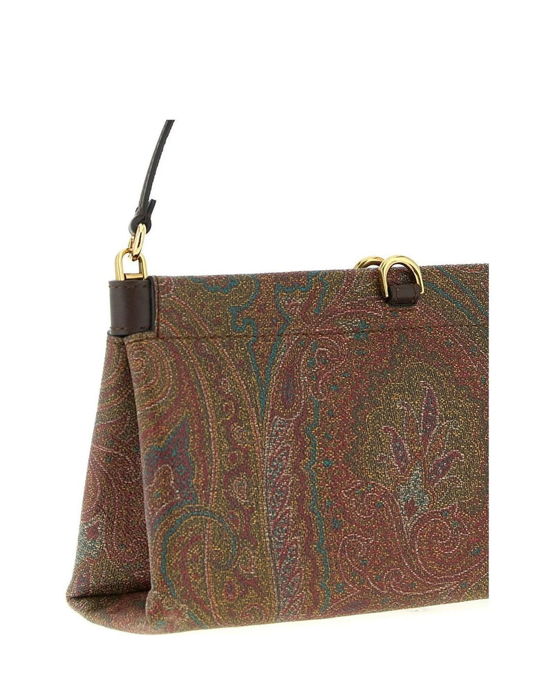 Etro Shoulder Bag in brown, Pvc — view 3