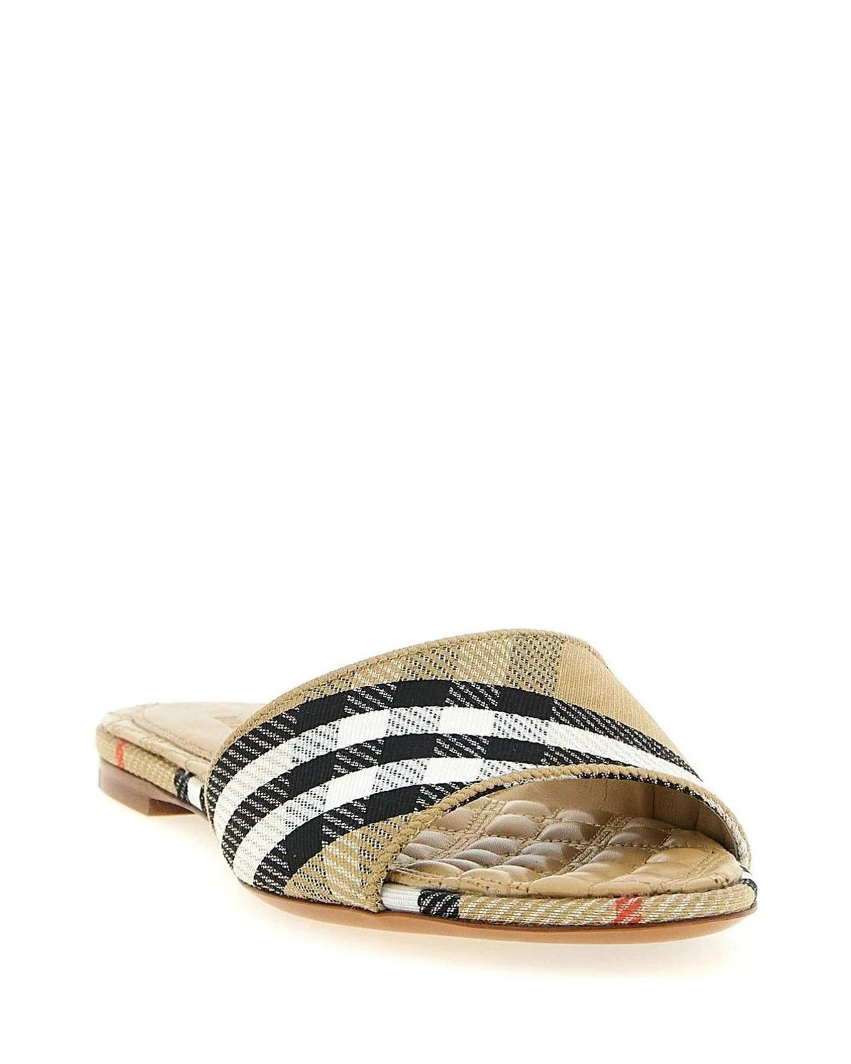 Burberry Slides in beige, Polyester — view 2