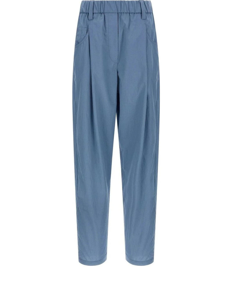 Brunello Cucinelli Trouser in blue, Cotton